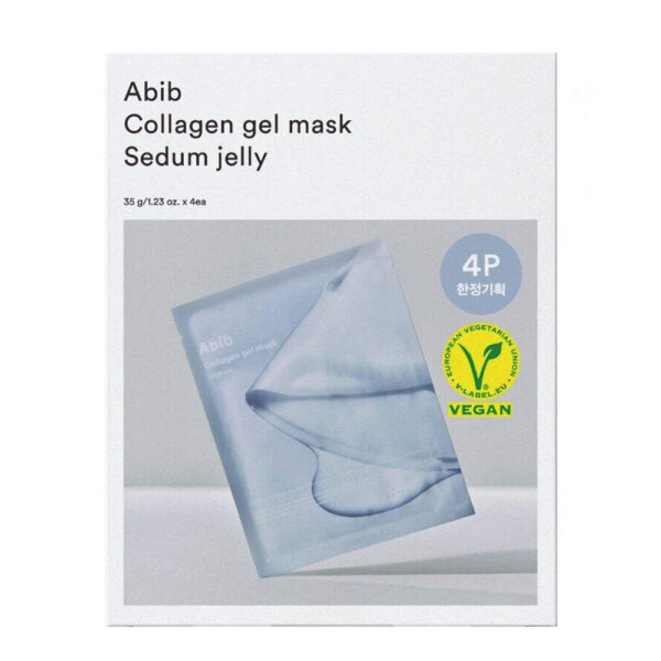 Abib-Collagen-Gel-Mask-Sheet-Sedum-Jelly-caja-con-4-unidades