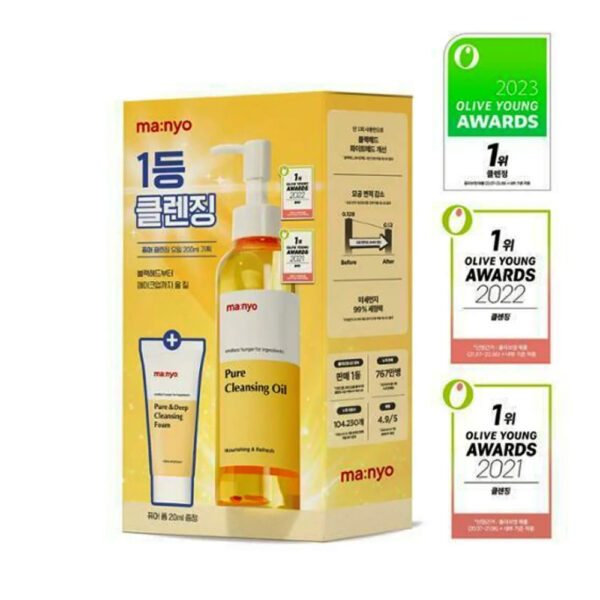 manyo-Pure-Cleansing-Oil-200mL-Special-Set-Pure-Deep-Cleansing-Foam-20mL